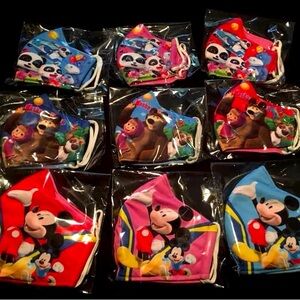 Kids bundle of cloth face masks